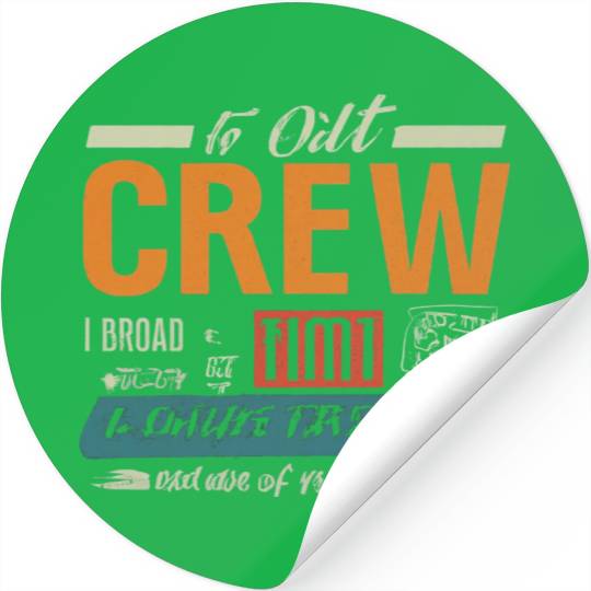 Typography Design Stickers