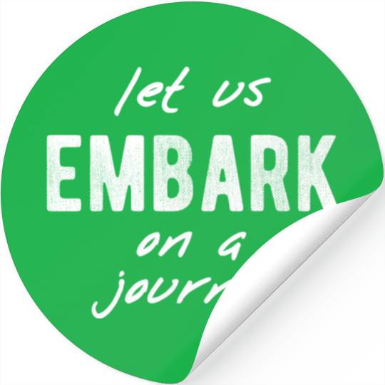Let us embark on a journey - LLM - AI Stickers