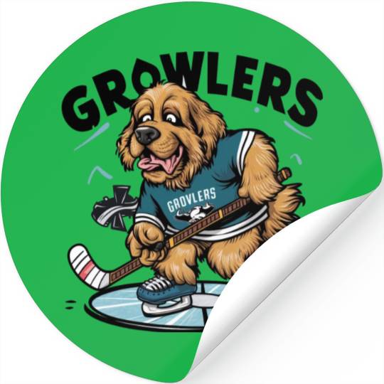 newholand Growlers hockey Stickers