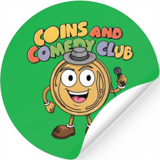 Couns and comedy club Stickers