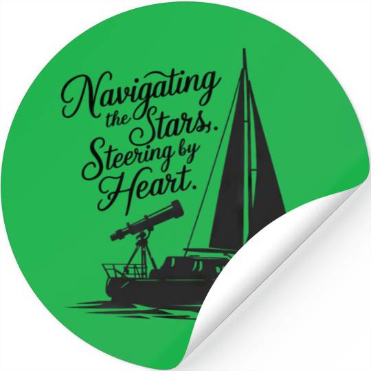 Navigating the Stars, Steering by Heart Stickers