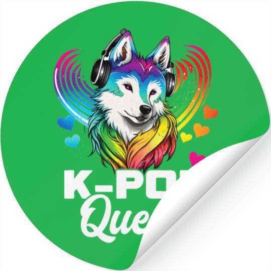 Kpop Queen Bias Wolf Korean Pop Merch Kpop Stickers
