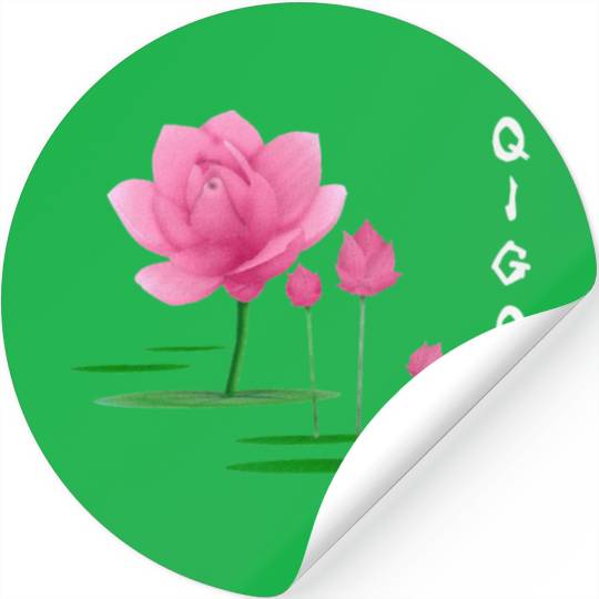Lotus Tai Chi & Qi Gong Instructors & Practitioner Stickers