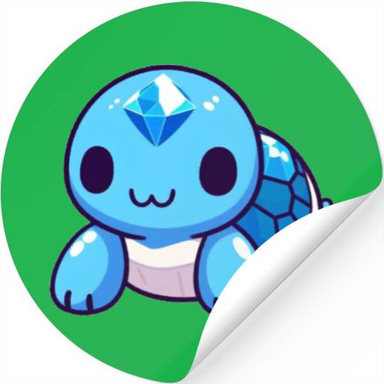 Sapphire Turtle Stickers