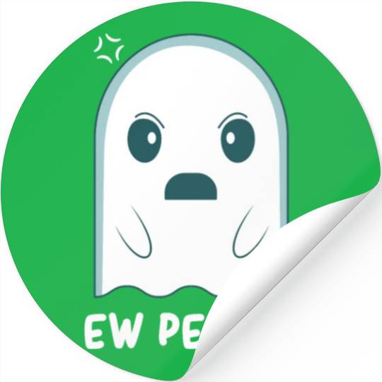 Ghost - Cute Ghost - Funny Ghost - Halloween Ghost Stickers