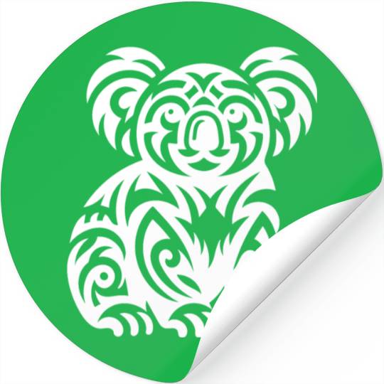Cute Australian T Tattoo Koala Stickers