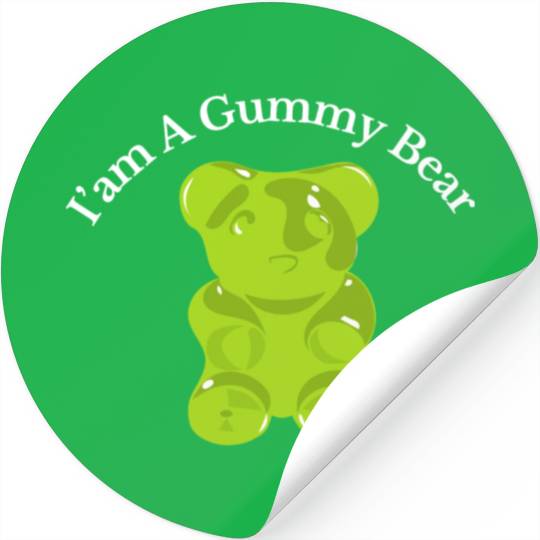 I'm A Gummy Bear Stickers