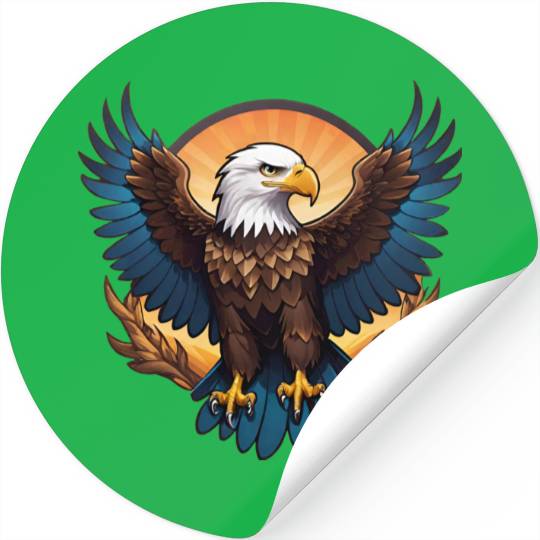 Flying Eagle Stickers