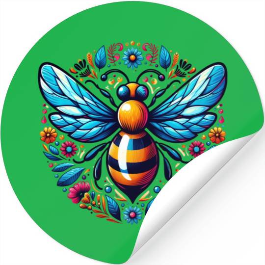 Queen Bee Jewelry Jewels Cute Beekeeping Beekeeper Stickers