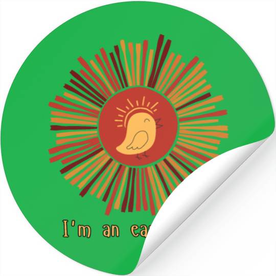 I'm an early bird Stickers