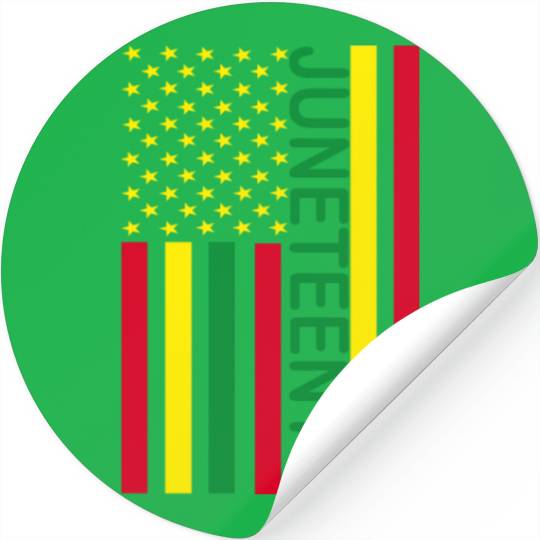 juneteenth USA Stickers