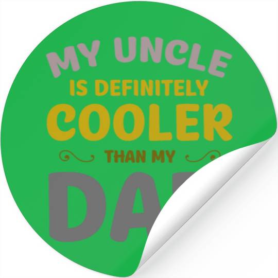 great for Uncle Stickers