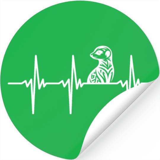 Heartbeat For Cute Tribal Earth Girl Tattoo Stickers