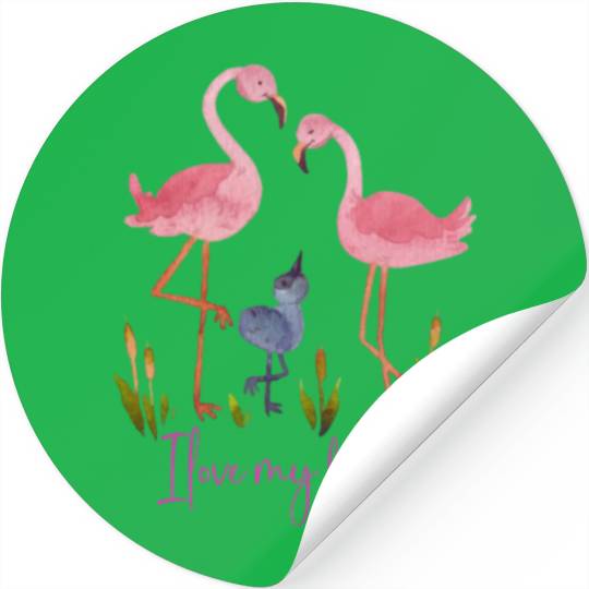 I LOVE MY FAMILY PRINTABLE Stickers