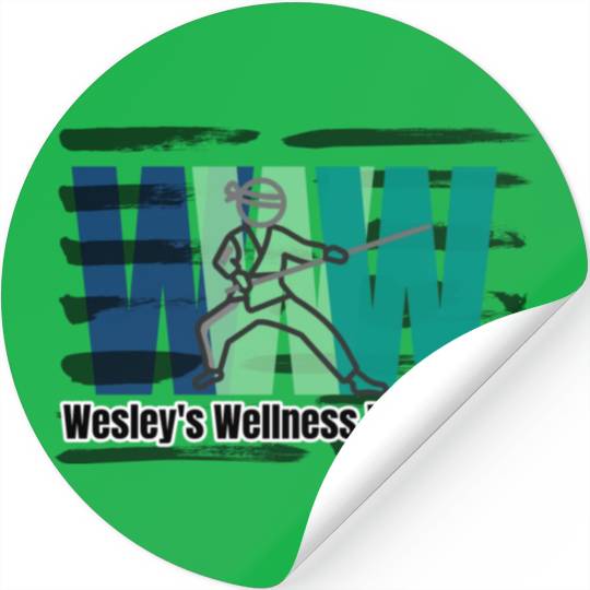 Wesley's Wellness Warriors - First Steps Fundraise Stickers