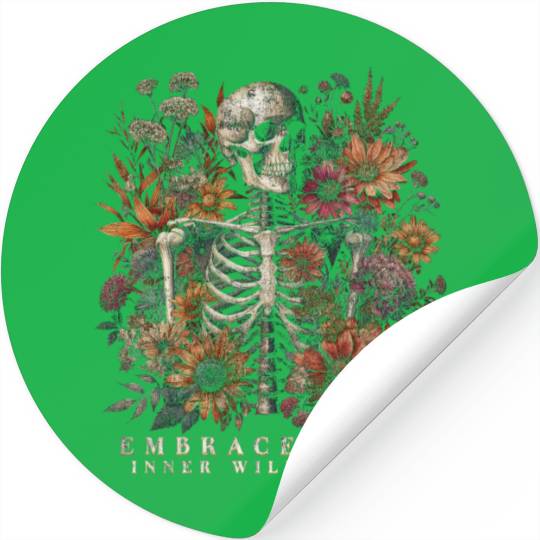 Cottagecore Embrace Your Inner Wildflower Stickers