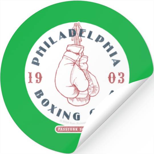 Philadelphia Boxing Club 1903 Sticker Stickers