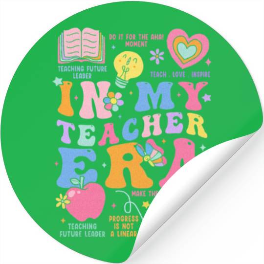 In My Teacher Era Stickers