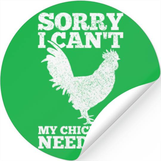 Chicken Mom Dad Poultry Farmer Chicken Lover Stickers