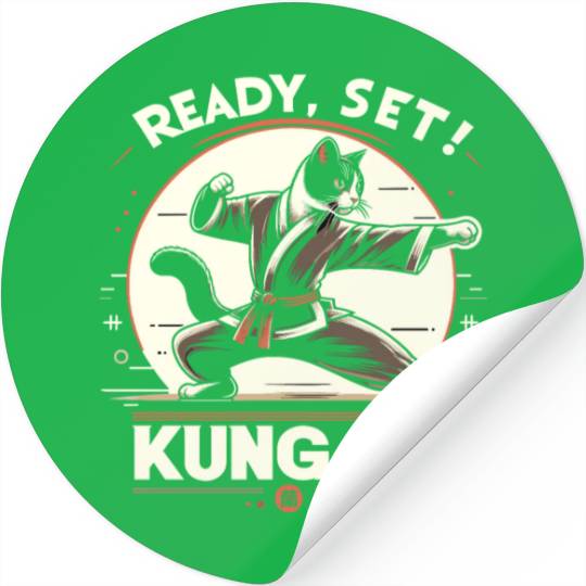 Kung Fu Chinese Kung Fu Asian Kung Fu Self defense Stickers