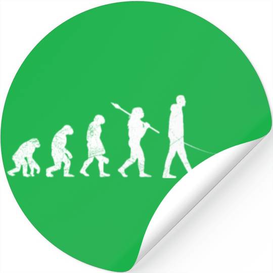 Labrador EVOLUTION Labrador Lovers Funny Stickers