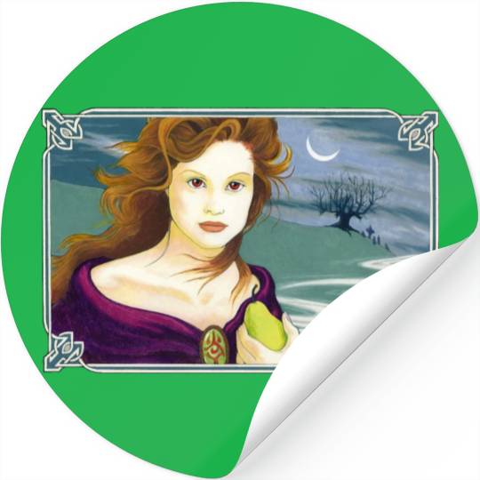 The Daughter of Adriaen Sleght Stickers