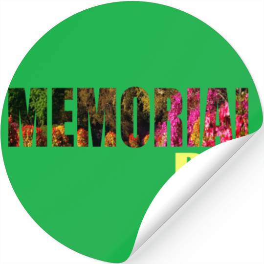 MEMORIAL DAY Stickers