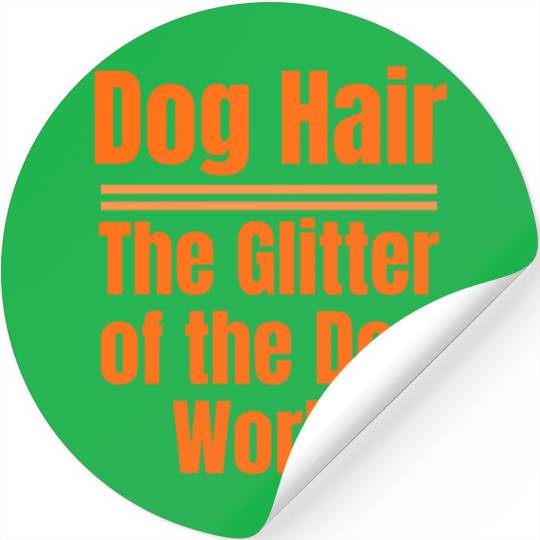 Dog Hair: The Glitter of the Dog World Collection Stickers