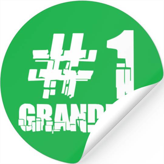 Number 1 Hashtag One First Time Grandma World Best Stickers