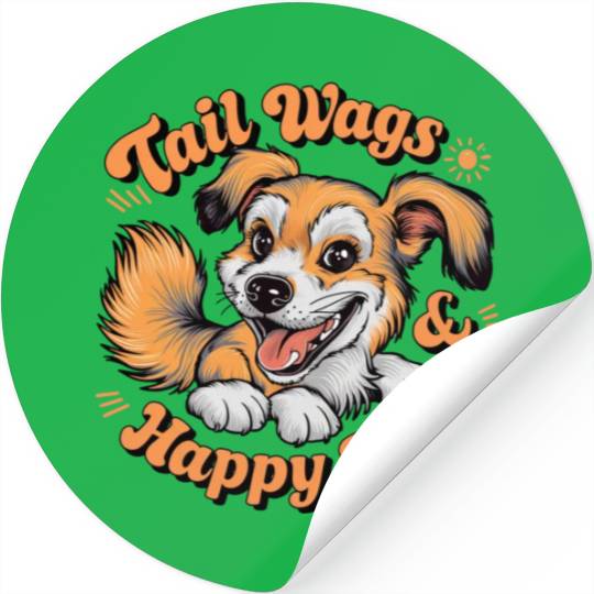 Tail Wags & Happy Day Stickers