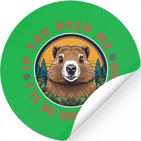 Groundhog Stickers