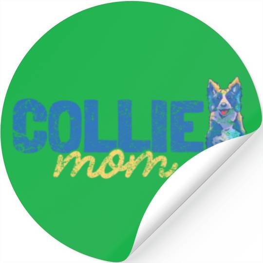 Unique Border Collie Design For Dog Lovers Stickers