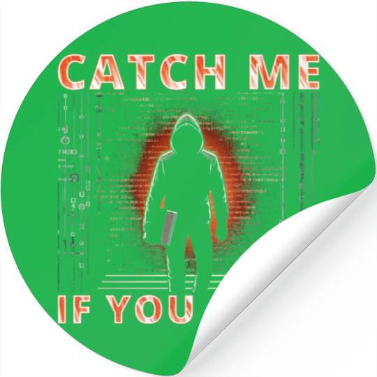 Robotics Engineer Catch Me If you Code Stickers