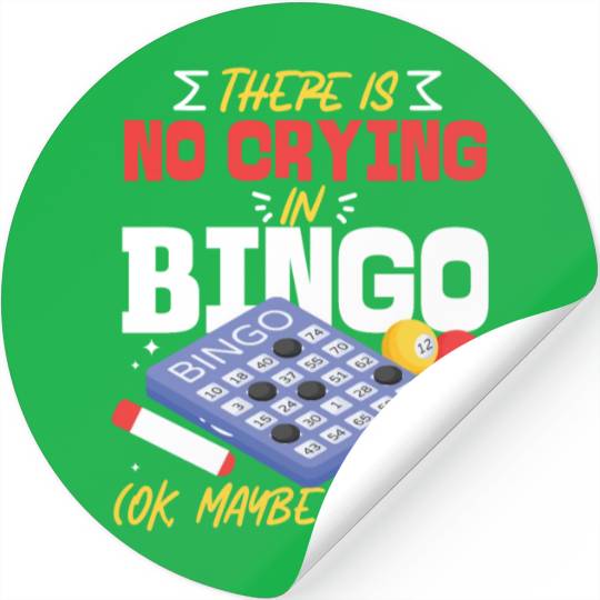 Bingo Player There Is No Crying In Stickers