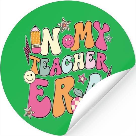 In My Teacher Era Stickers