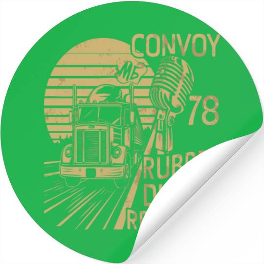Rubber Duck s Revenge CONVOY 1978 Stickers