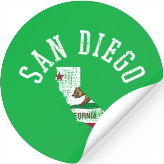 San Diego Patriot Flag - Embrace Your Roots Stickers