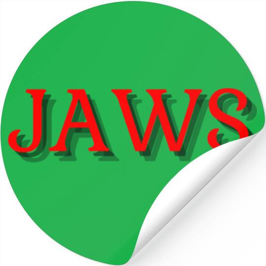 Jaws Classic Stickers