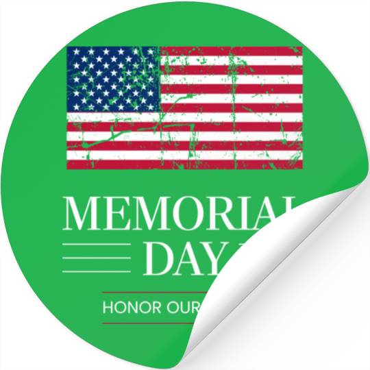 Memorial Day Stickers