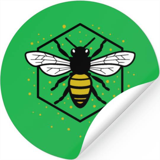 Beekeeper Bee Wasp Stickers