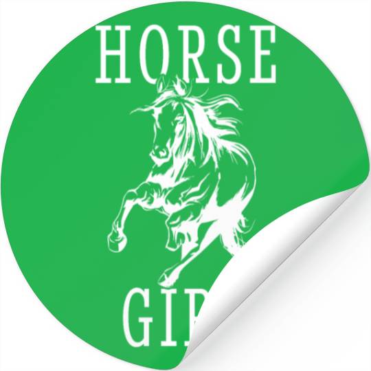 Horse Fan Racing Riding Head Sayings Farm Barn Stickers