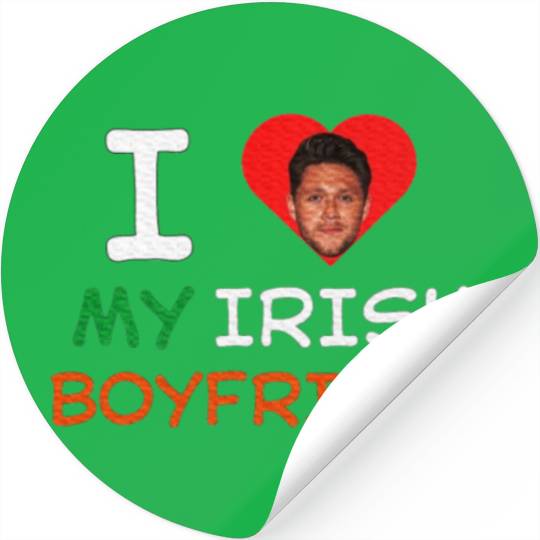 I Love Niall Stickers My Irish Boyfriend