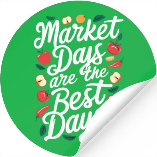 Farmers Market Farmer Agriculture Farming Food Stickers