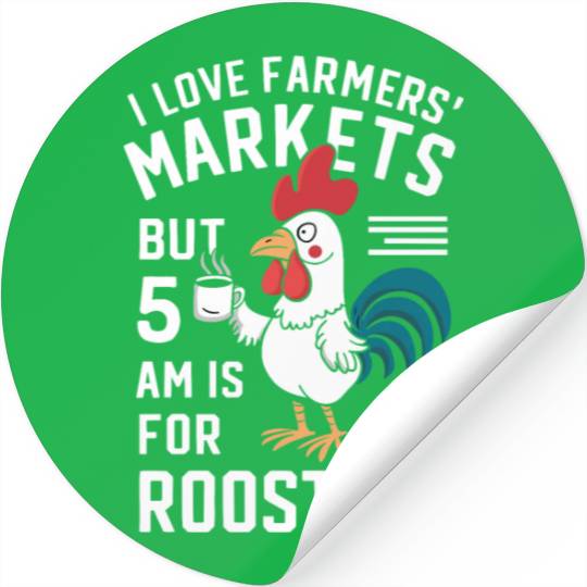 Farmers Market Farmer Agriculture Farming Food Stickers