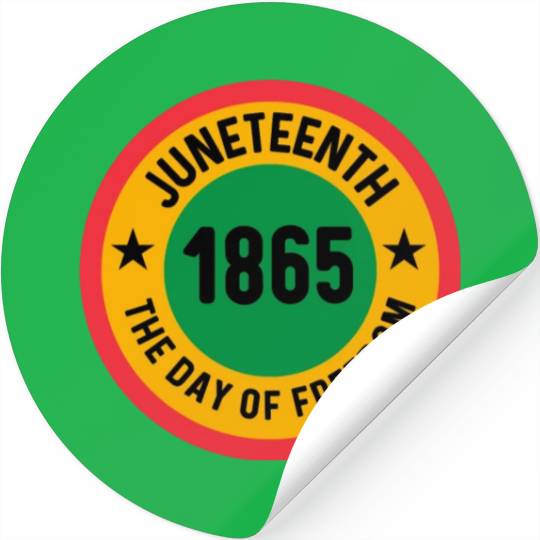 Juneteenth 1865 Freedom Day | African Americans Stickers