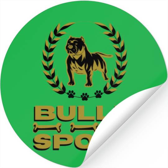 Bully Sport - Pitbull - cool design for Sport Stickers