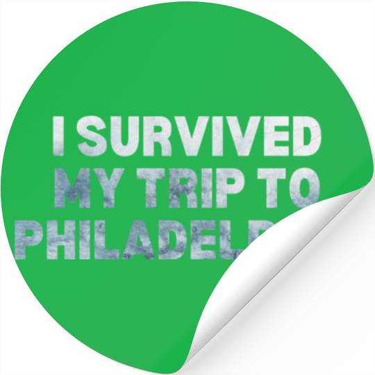 My Trip Traveler Vacation Philadelphia Stickers