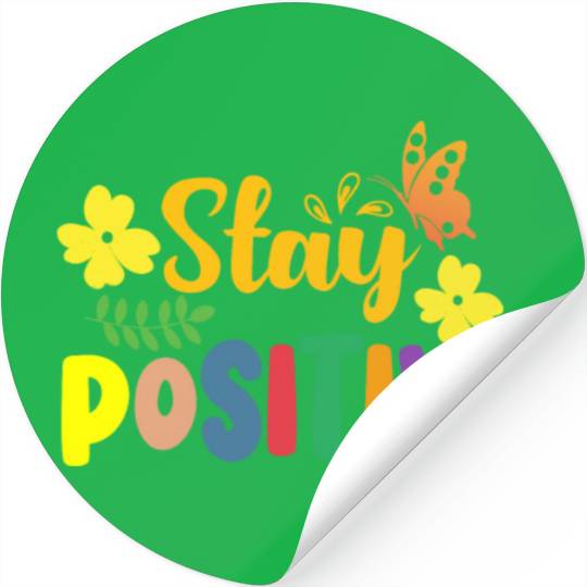 Stay Positive with Sunshine and Butterflies Stickers