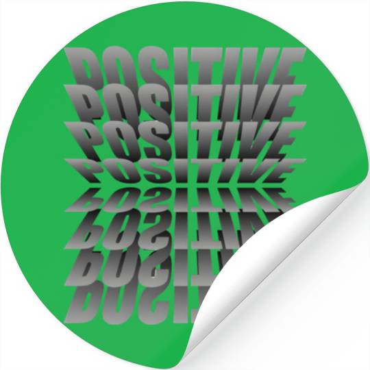 BE posttive Stickers