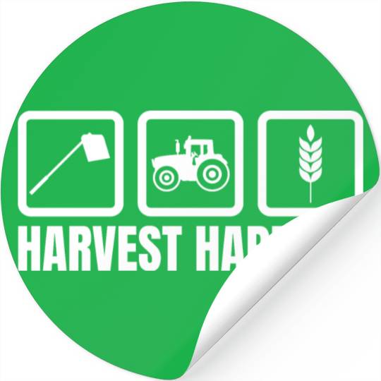Harvest Happens Stickers